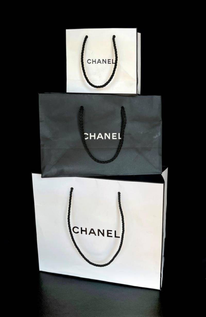 Chanel Shopping Bags - Unique artwork